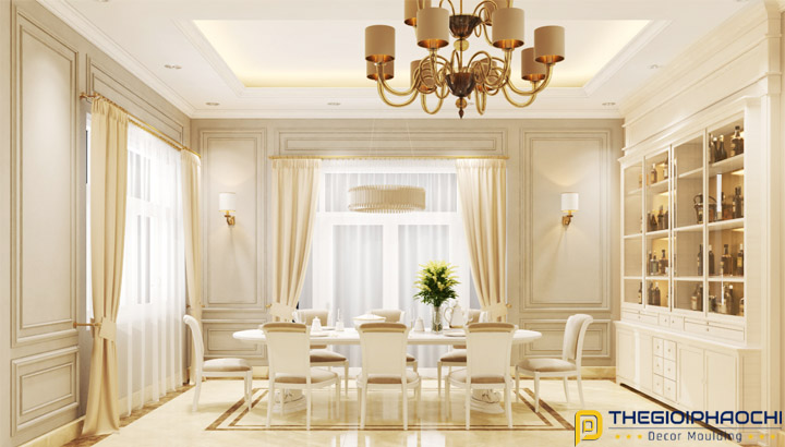 thiết kế phào chỉ tân cổ điển châu âu 7